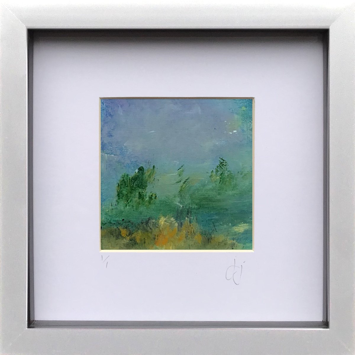 Edit 22 - Small, exclusive framed painting by Jon Joseph