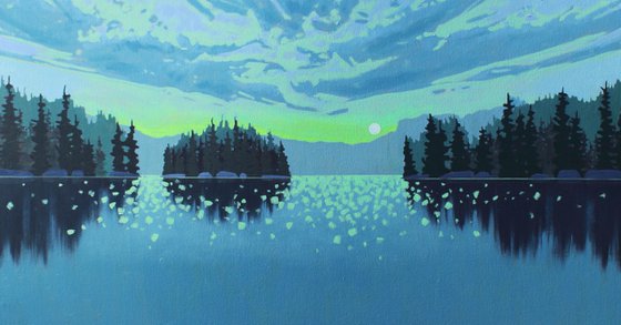 Morning in the Boreal - Silhouettes