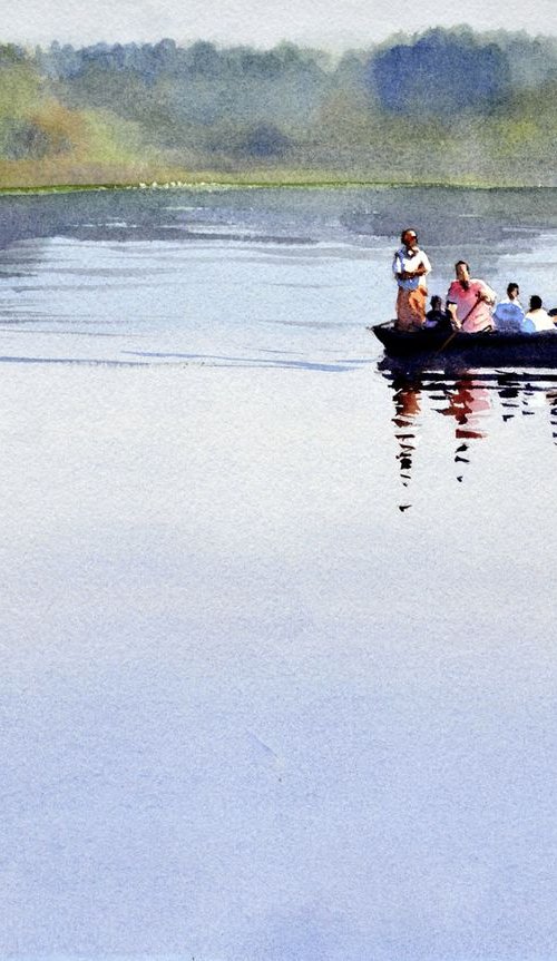 Ferrying on the Kaveri by Ramesh Jhawar