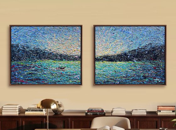 The Morning Belongs to You - framed