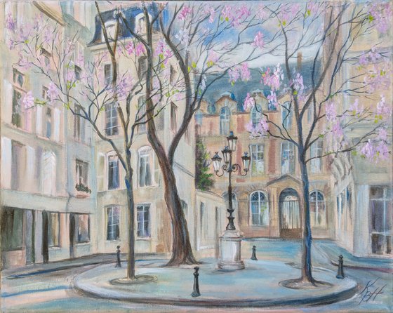 Spring in Saint-Germain, Paris