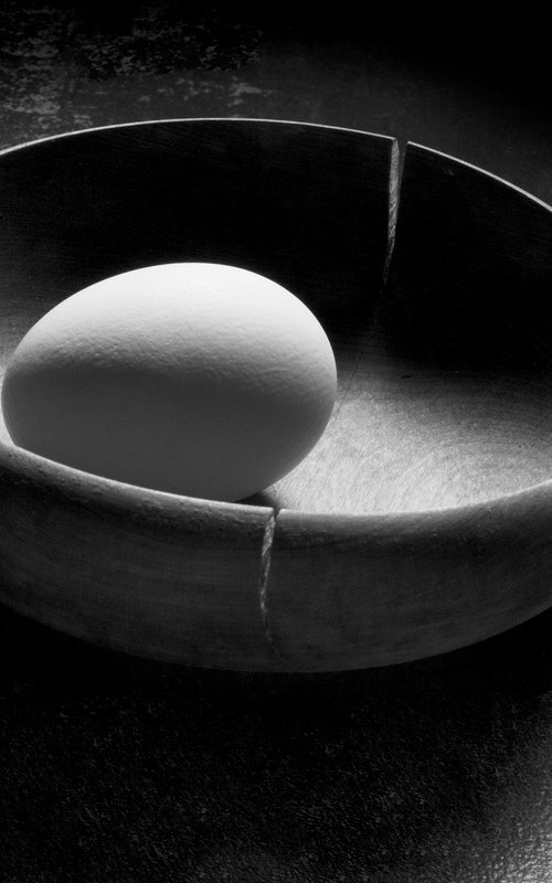 Still life #350 (Cracked Bowl) by Robert Tolchin