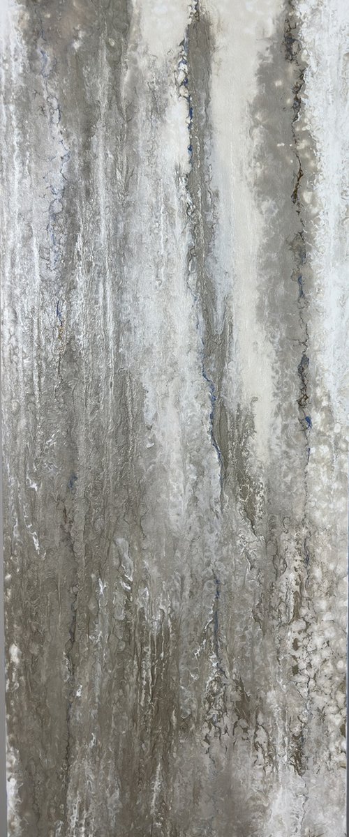 Diptych L´Averse ( one panel) by Kseniia Turik