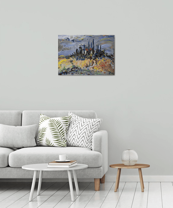 Landscape in Tuscany