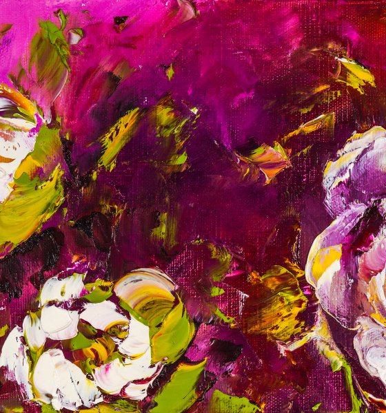 BRIGHT PEONY BUDS - Bright peonies. Abstract flowers. Plum buds. Interesting background. Nature. Flower garden.