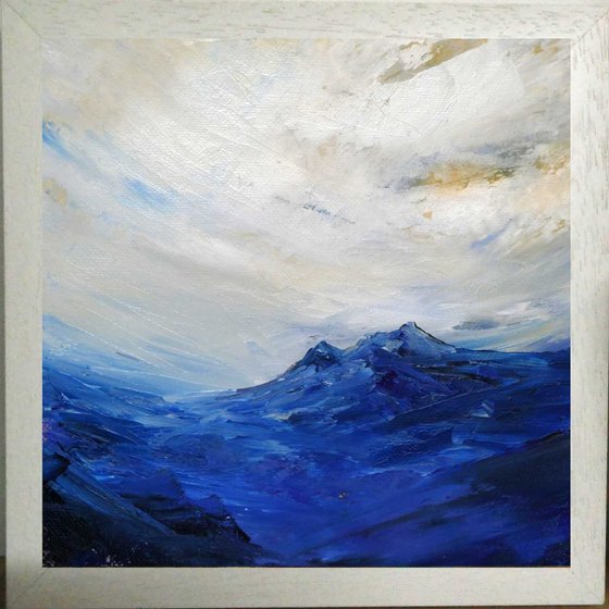 Highland Blue, mountain landscape