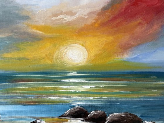Dramatic Sunset View