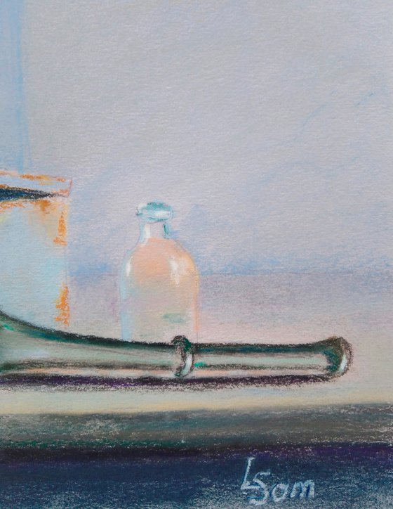 Blue Green Still Life