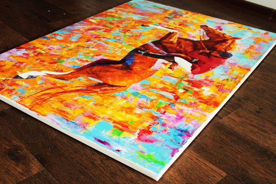 Show. Horses series.