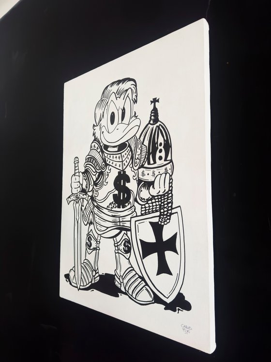 Ready for this new adventure - Scrooge Knight