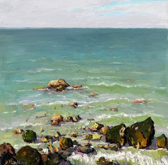 Stones in the water