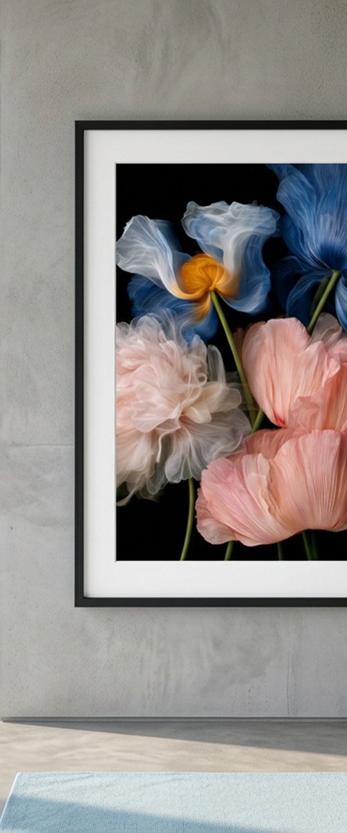 Azure & Blush "Limited Edition Print" by MICHAEL FILONOW