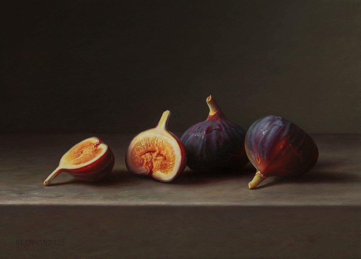 Photorealistic Oil Painting , Hidden Sweetness By Albert Kechyan, 13 X 9, Artwork For Sale On Artfinder