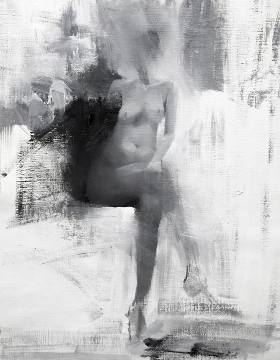 Nude oil painting - Nude I