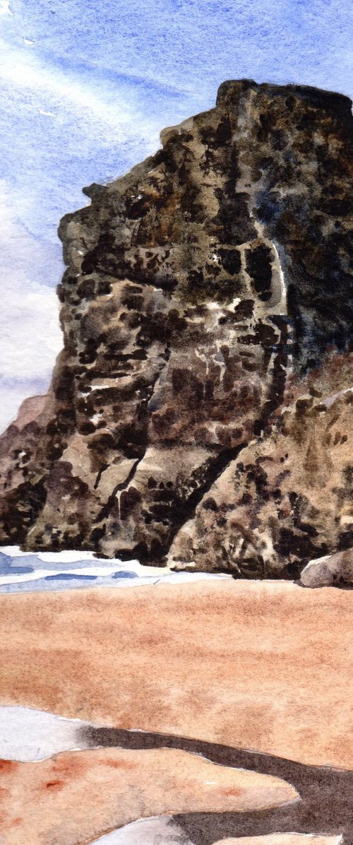 Beach Reflections by Zoe Elizabeth Norman