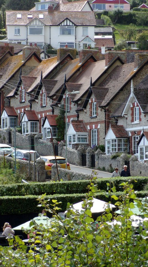 Beer cottages, Devon by Tim Saunders