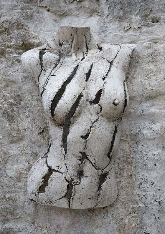 White China Clay Torso