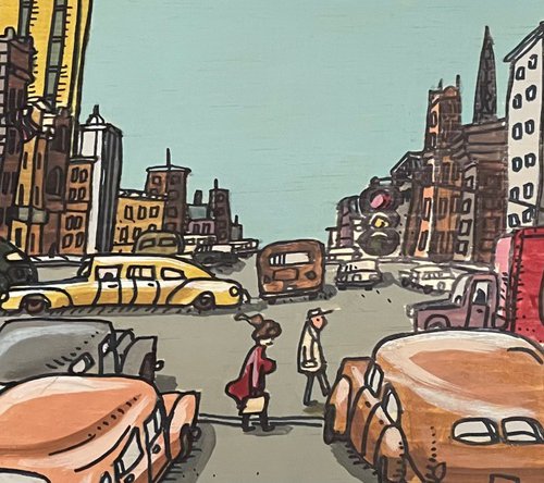 5th Avenue 1953 by Art of Aaron Wooten