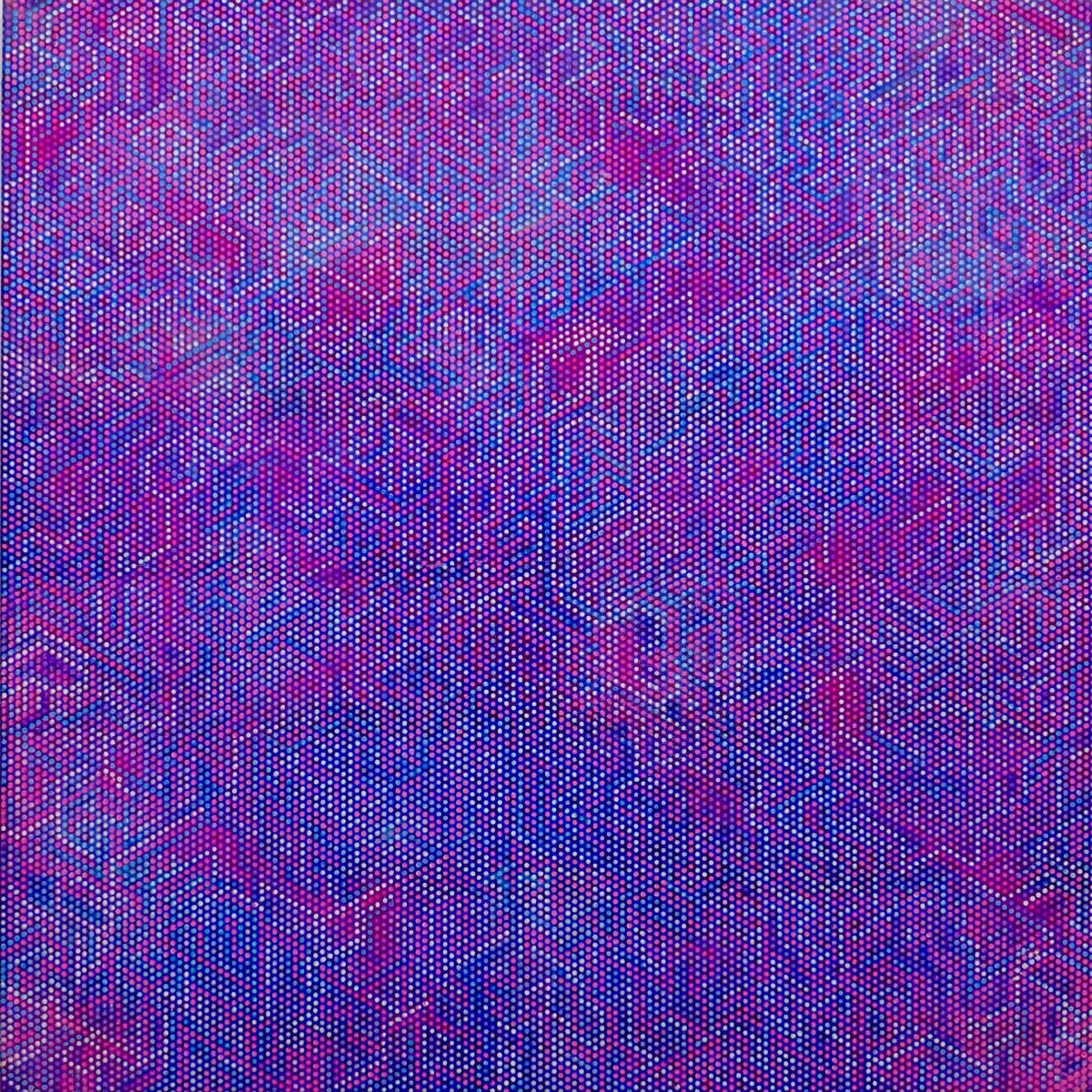 Synthesis Violet Blue, 2016 by Colin McCallum