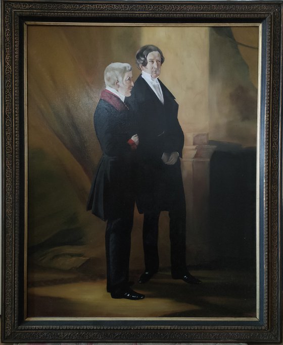 le duc de Wellington et Sir Robert Peel