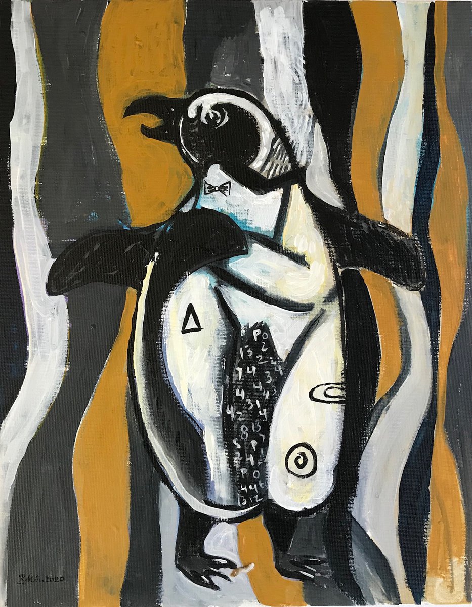 The Classy Penguin " by Roberto Munguia Garcia