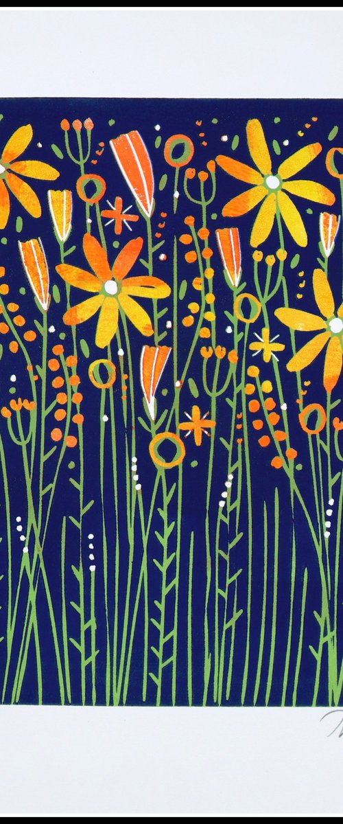Symphony of Flowers no 1 by Mariann Johansen-Ellis
