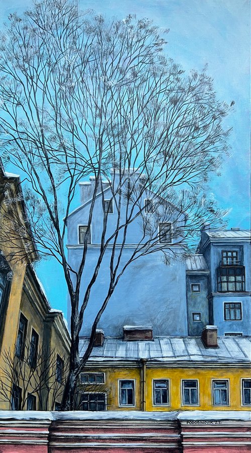 Winter in the city by Sasha Podosinovik