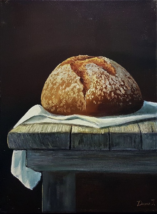 Daily Bread 2017 Oil Painting By Diana Janson Artfinder