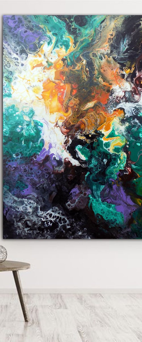 Cosmic pulse by Areti Ampi