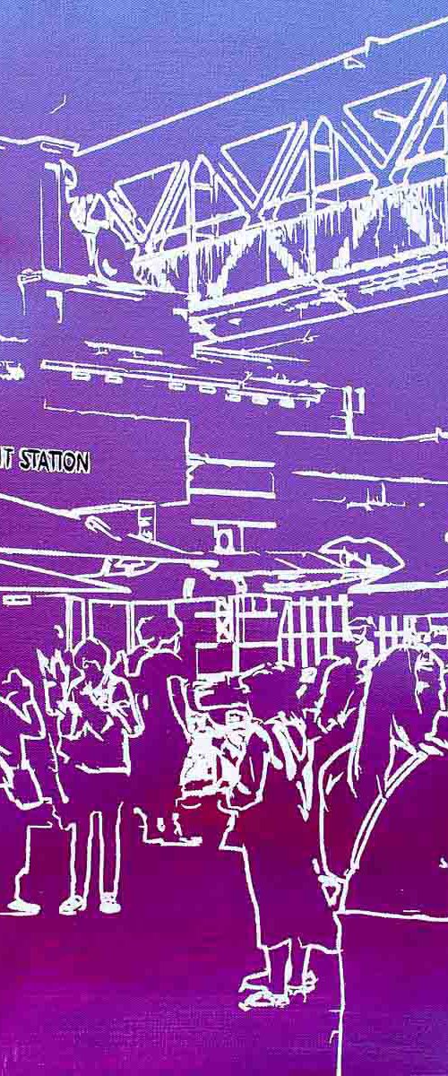 Embankment Station by KM Arts