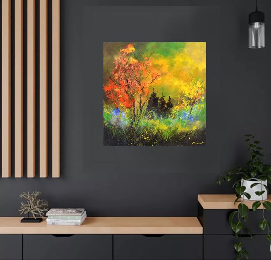 Orange trees in Autumn