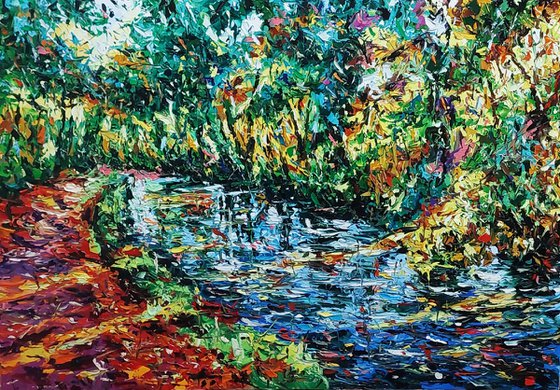 Sunlit Waterway