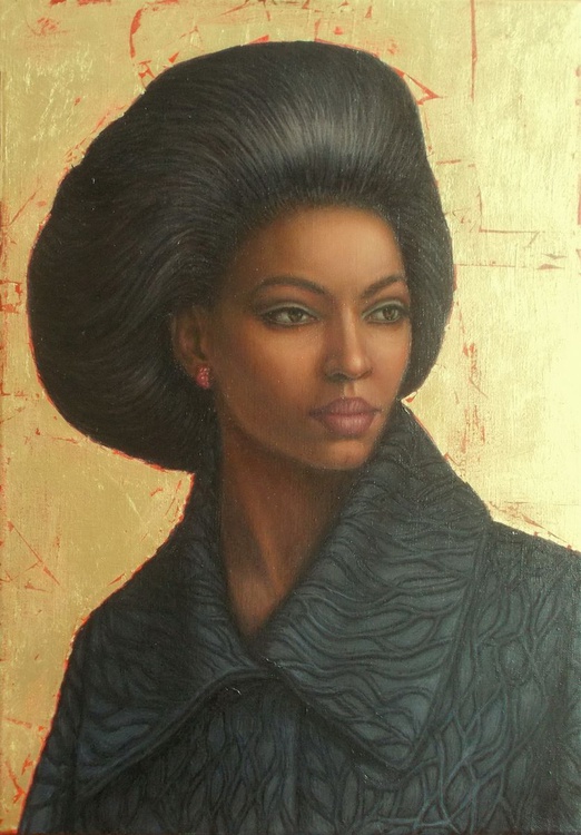 Portrait Brazilian Woman Black Woman Portrait Artfinder