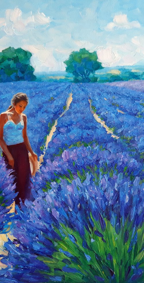 Enchanted by lavender by Irena Heinz