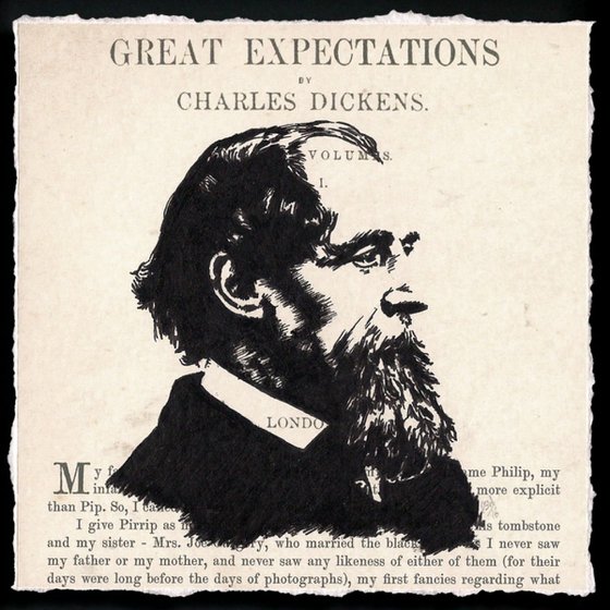 Great Expectations - Charles Dickens (Framed)