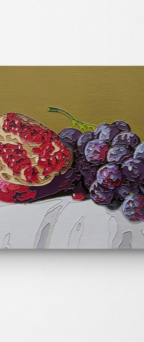 Pomegranate and grapes by Ashot Avagyan