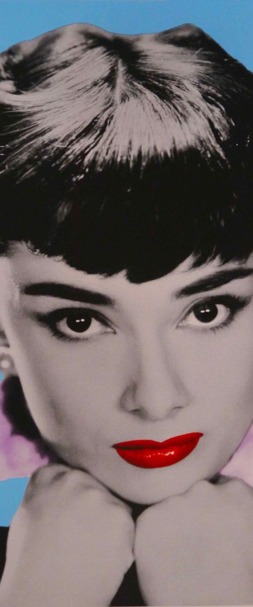 Audrey Hepburn I by David Studwell