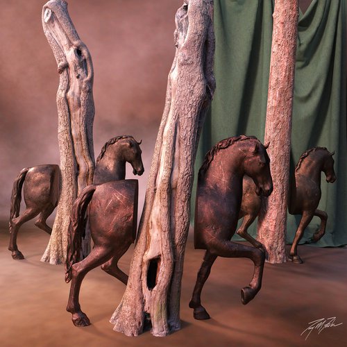 Treehorse by Tony Fowler