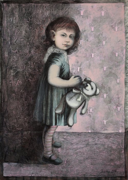 Portret of girl by Elena Shichko