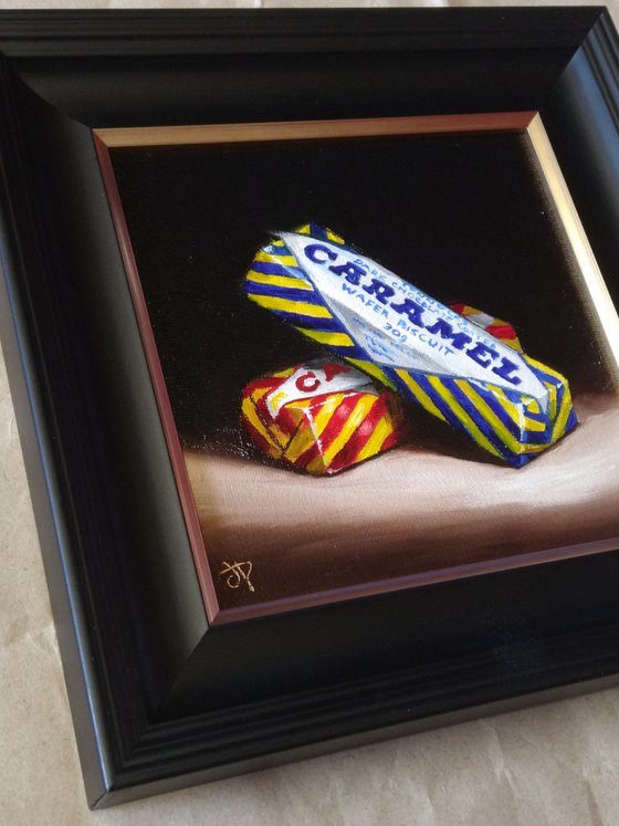 Tunnocks  Caramel wafers   still life