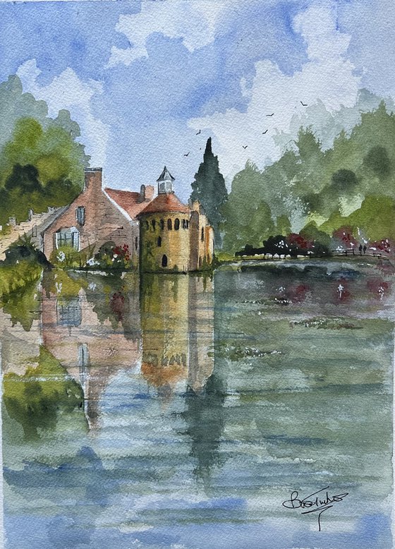 Scotney Castle in Spring