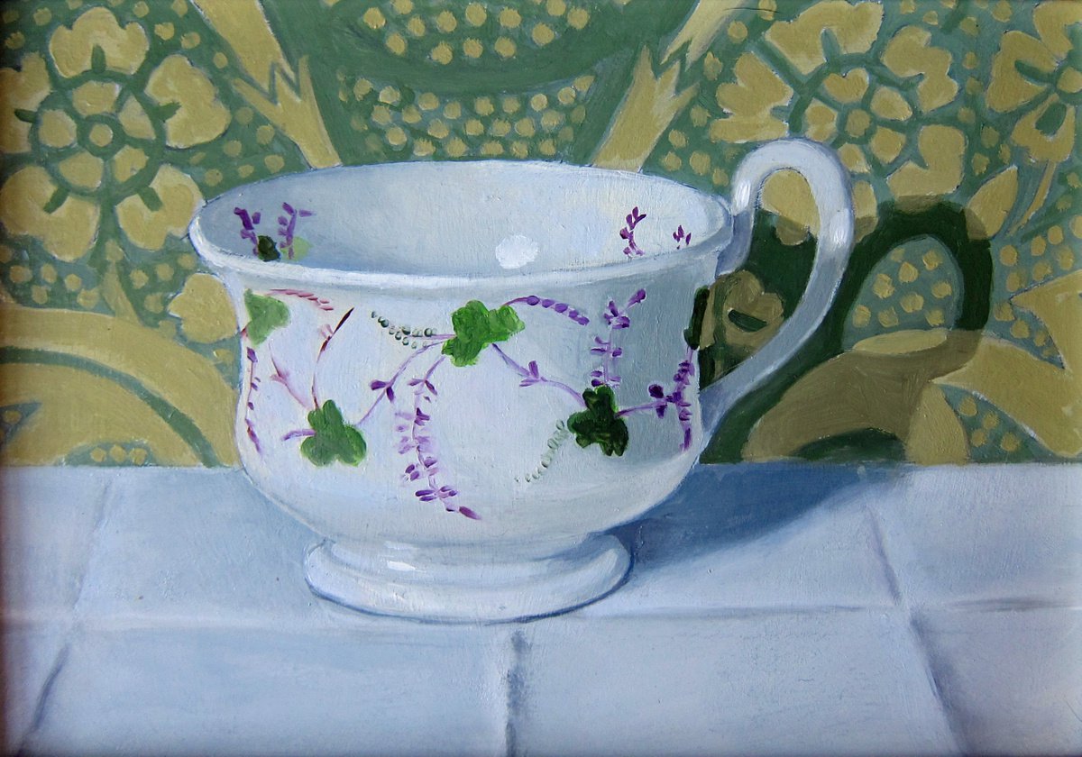 Cup with Shamrock. by Sophie Colmer-Stocker