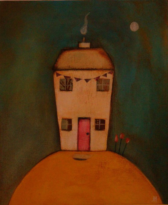 The Lonely House.., (with bunting)
