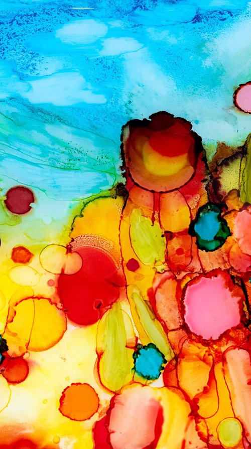 Jardin fleuri by Chantal Proulx