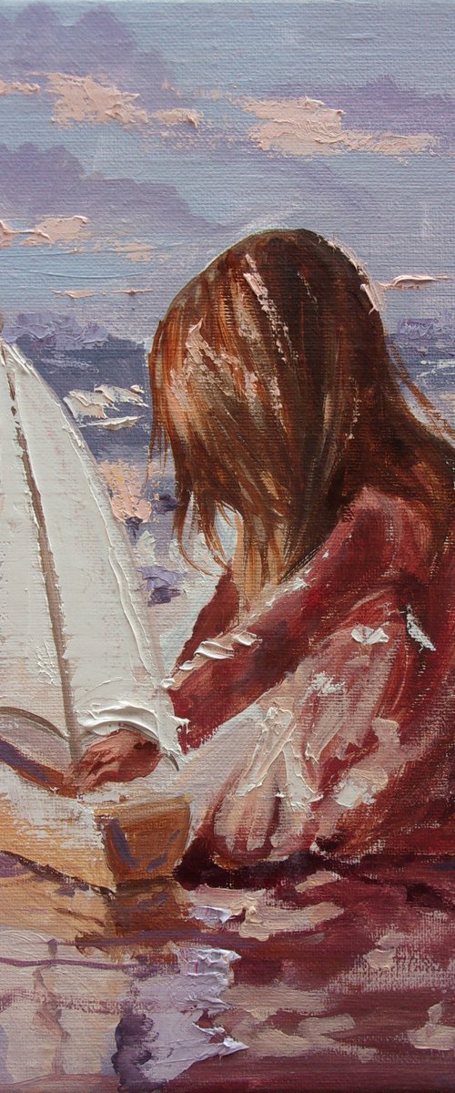 " LITTLE SAILOR " by Monika Luniak