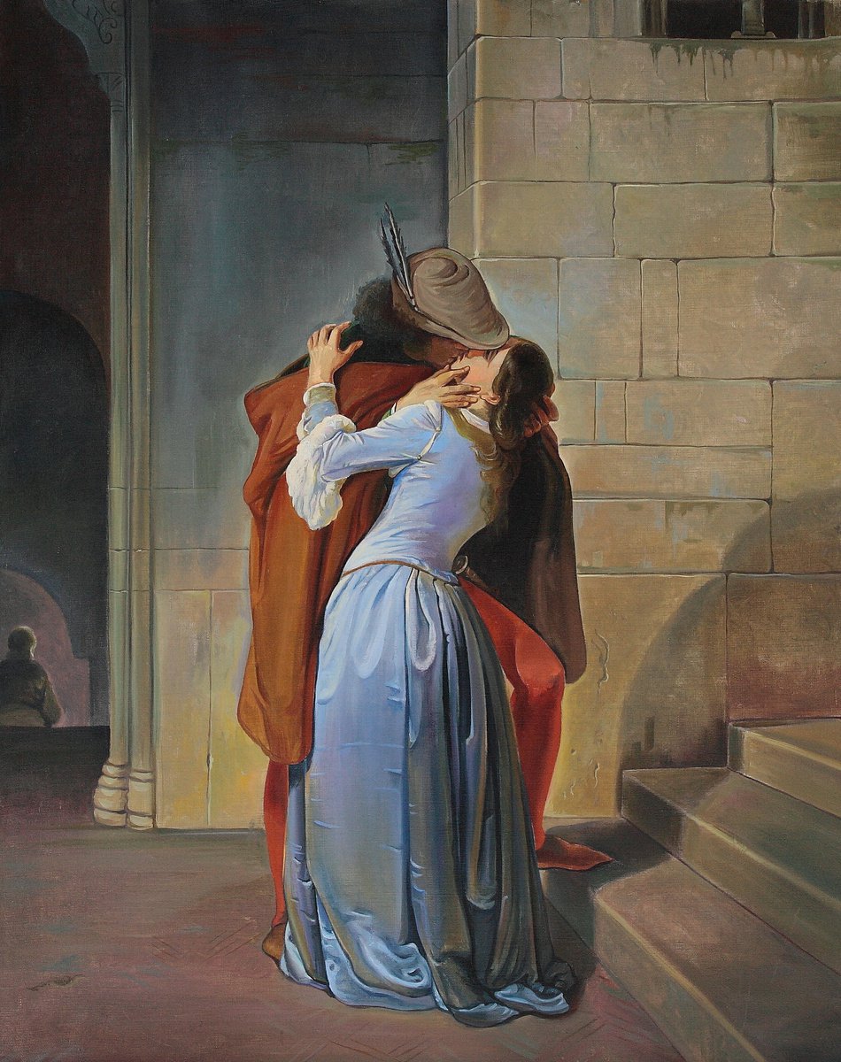 The Kiss, copy by Sergey Lesnikov