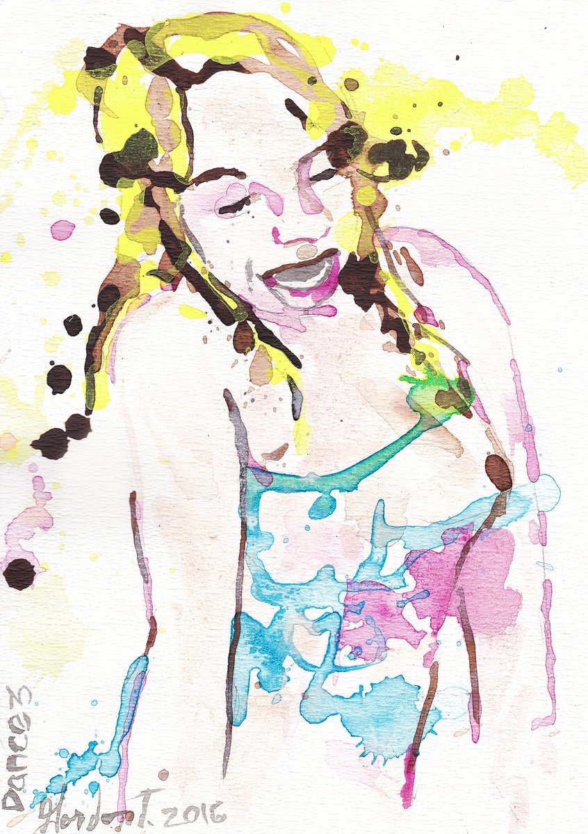 Dance3 By Gordon T., 8 X 12, Artwork For Sale On Artfinder