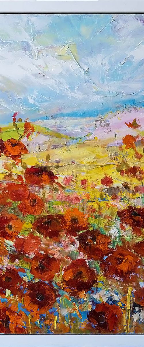 'Spring Poppies' by Ewa Czarniecka