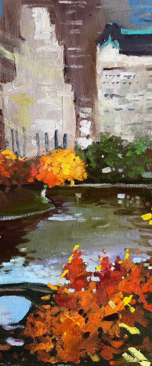 New York painting by Volodymyr Smoliak