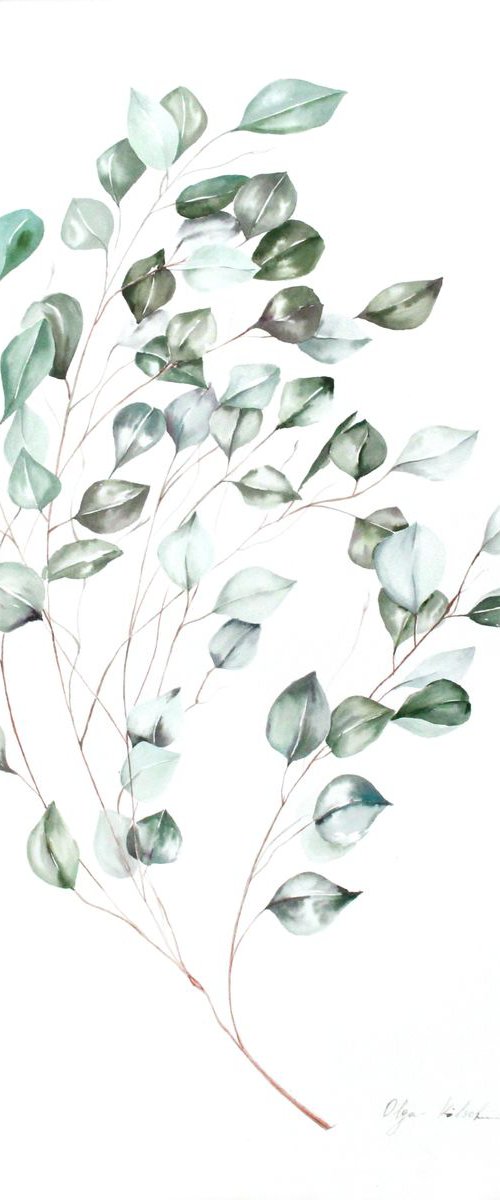 Green Tree by Olga Koelsch